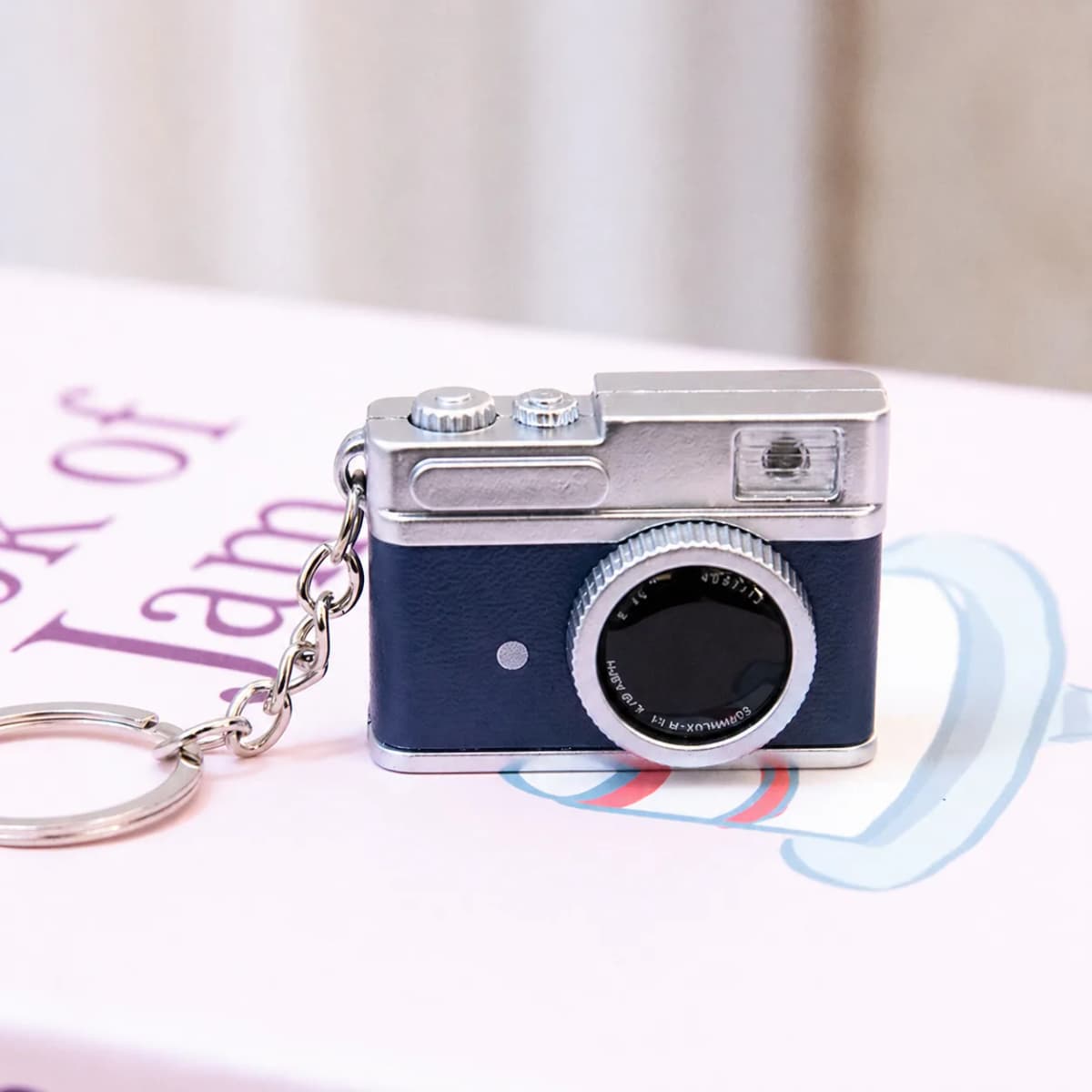 navy blue retro classic