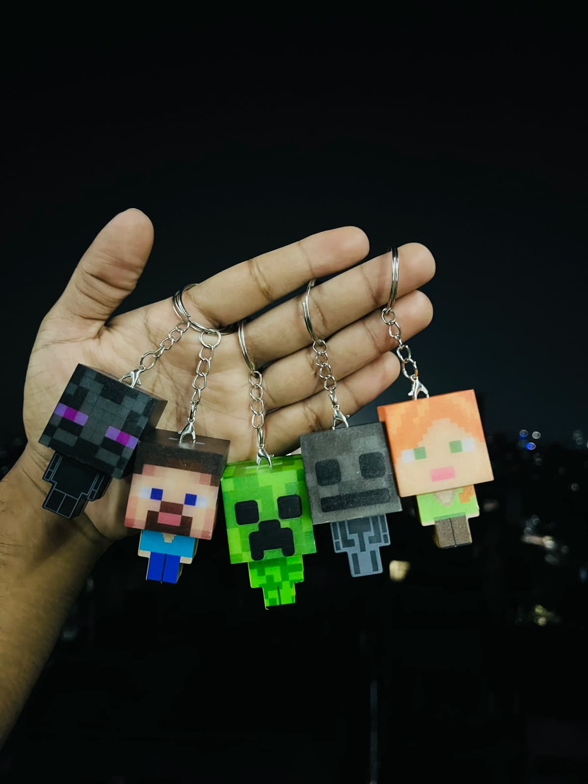 Minecraft Keychain
